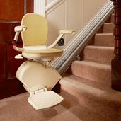 THE BROOKS 130 STRAIGHT STAIRLIFT 